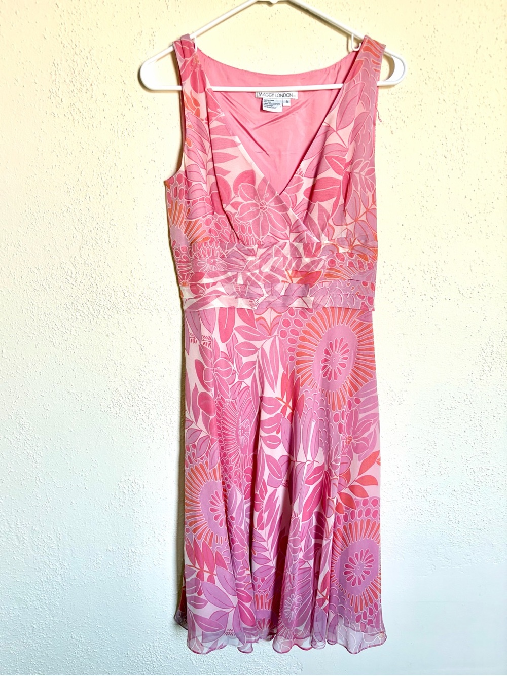 Maggy London Vintage Silk Dress